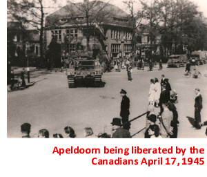 Apeldoorn Being Liberated By The Canadians